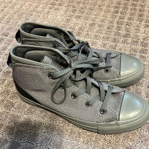 Brand new High tops gray and black Converse